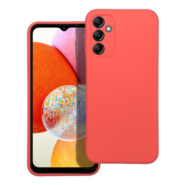 Futerał do Samsung A14 5G / A14 4G Silicone brzoskwiniowy