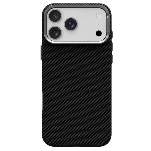 Futerał do iPhone 16 PRO MAX Kevlar zgodny z MagSafe czarny