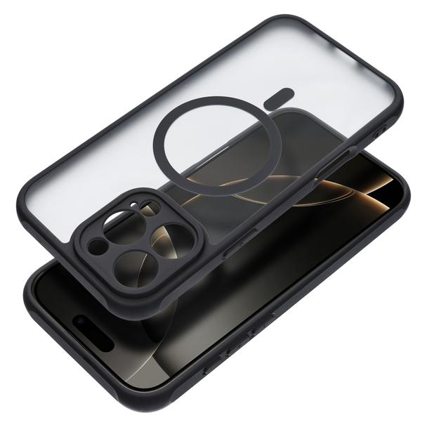 Futerał do iPhone 16 PRO MAX Full Matte Mag Cover zgodny z MagSafe czarny