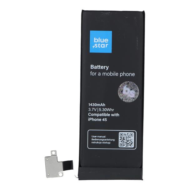 Bateria do iPhone 4S 1430 mAh Blue Star HQ