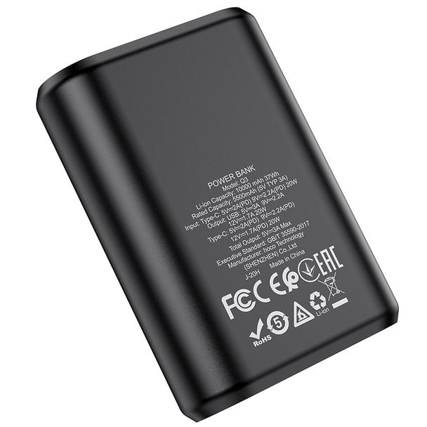 Powerbank Hoco 10000 mAh QC3.0 PD 3A 20W Q3 czarny
