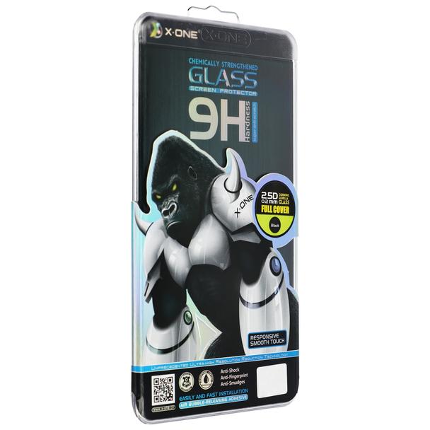 Szkło hartowane 3D do Samsung S23 X-One Full Cover (case friendly) działający czytnik
