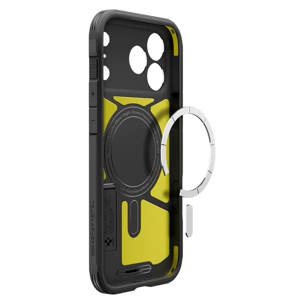 SPIGEN futerał TOUGH ARMOR MAG kompatybilny z MagSafe do IPHONE 17 Pro black