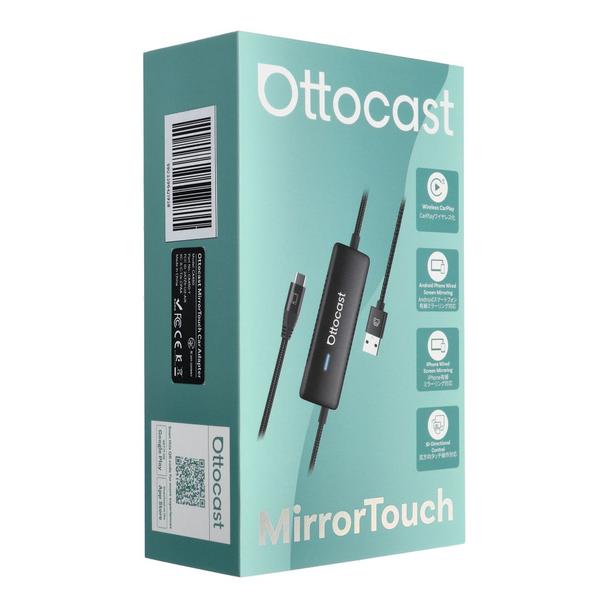 Adapter samochodowy OTTOCAST Mirrortouch  CA450-T czarny
