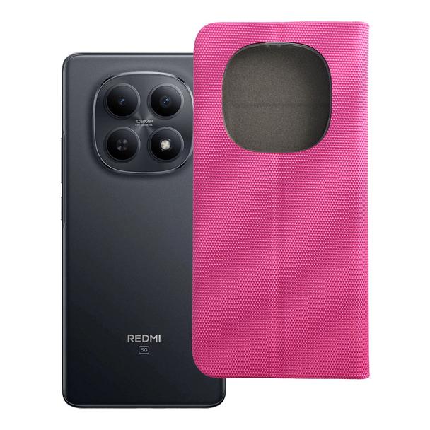 Etui z klapką na Xiaomi Redmi NOTE 15 5G Sensitive Book różowe