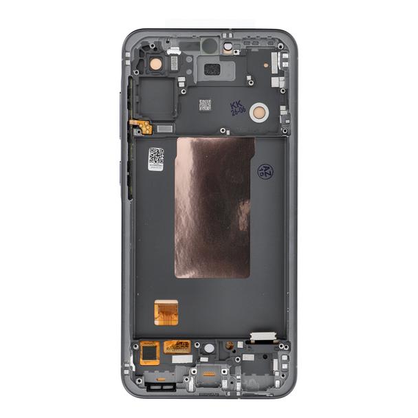 REWA wyświetlacz LCD do SAMSUNG A56 5G OLED czarny z ramka