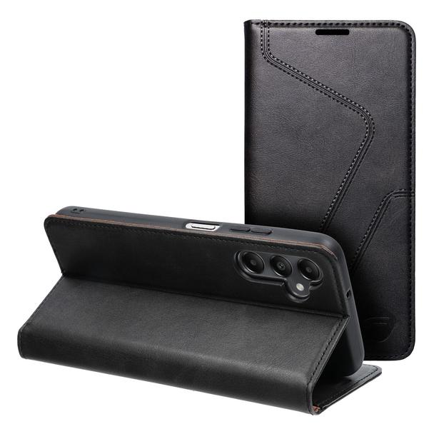 Pokrowiec na Samsung A05S Forcell F-Protect RFID Blocker Book czarny