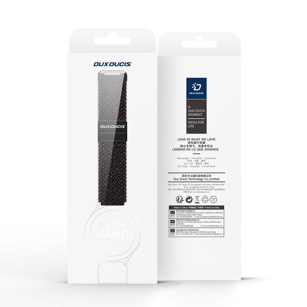 DUX DUCIS pasek MIXTURE PRO pleciony do Samsung Watch 47 mm czarny