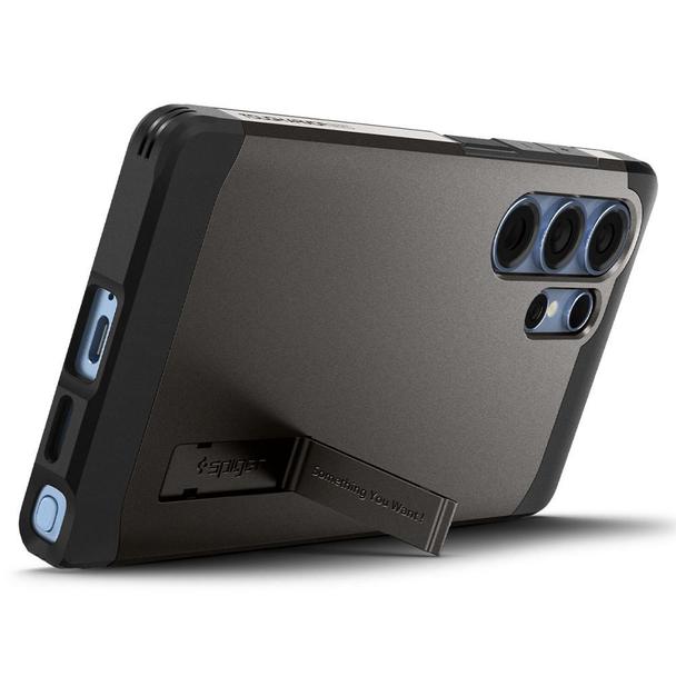SPIGEN futerał TOUGH ARMOR kompatybilny z MagSafe do SAMSUNG S25 Ultra gunmetal