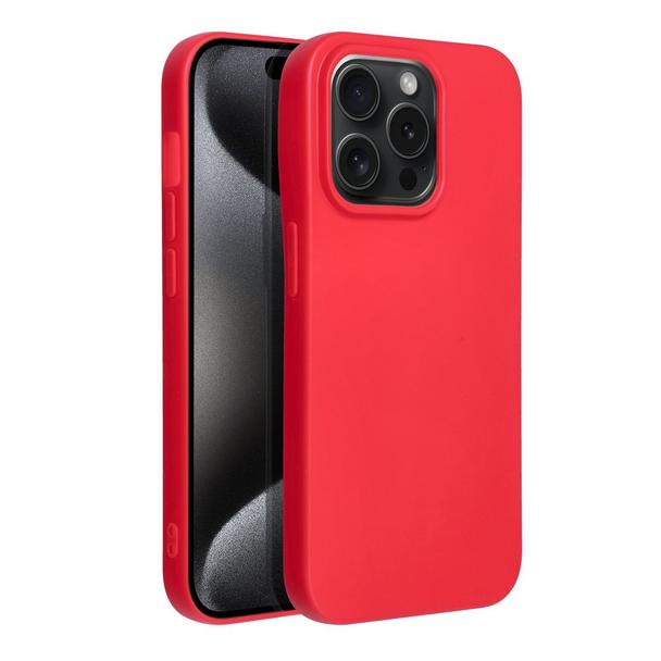 Futerał do iPhone 15 PRO Soft czerwony