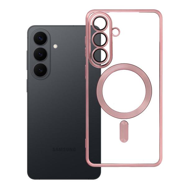 Futerał do Samsung S26 PLUS Electro Mag Cover zgodny z MagSafe złoty róż
