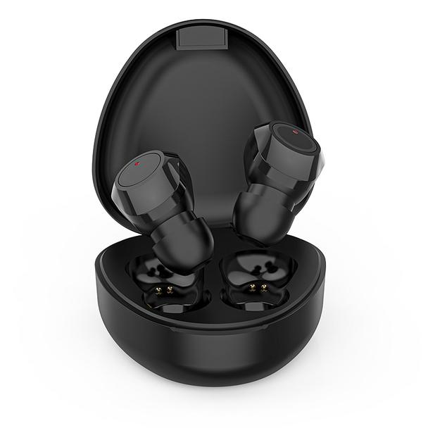 Słuchawki bezprzewodowe bluetooth TWS + stacja dokująca M9 czarne