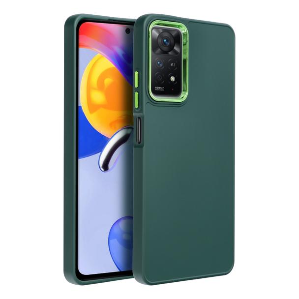 Futerał do Xiaomi Redmi Note 11 PRO / 11 PRO 5G Frame zielony
