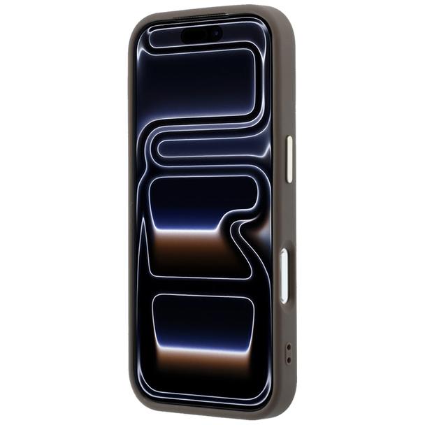 GUESS futerał do IPHONE 18 Pro Max/17 Pro Max (Big Strass Logo 4G) brązowy