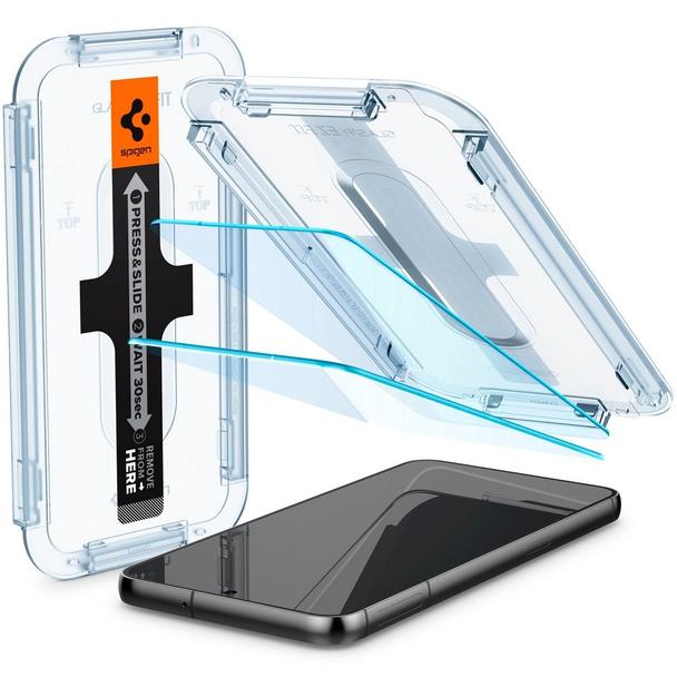 SPIGEN szkło hartowane GLAS.TR"EZ FIT" 2-pack do SAMSUNG S23 Plus transparent
