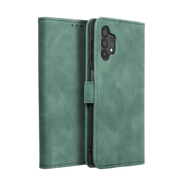 Etui z klapką na Samsung A32 5G Tender Book zielone