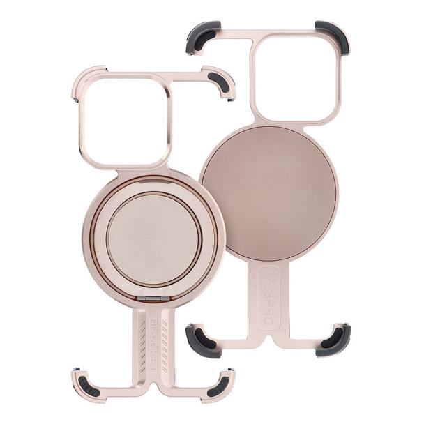 Futerał do iPhone 12 / 12 PRO Titanium Bracket pustynny złoty