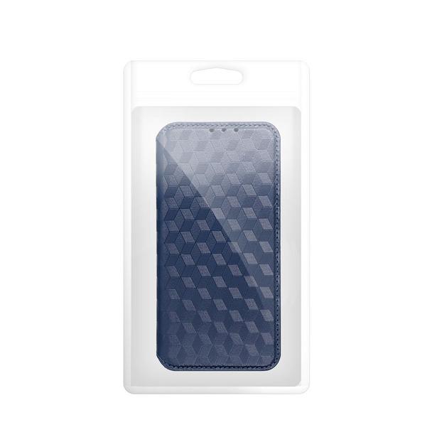 Etui z klapką na Motorola G37 POWER Cubic Book niebieskie