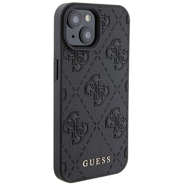 GUESS futerał do IPHONE 15 GUHCP15SP4EPMK (Quilted 4G Classic) czarny