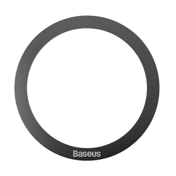 BASEUS blaszki uniwersalne kompatybilne z MagSafe PCCH000001 2 sztuki czarne