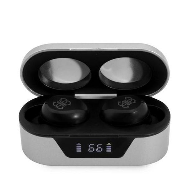 GUESS słuchawki bezprzewodowe bluetooth TWS + stacja dokująca GUTWST31EG (BT5 Classic) szare