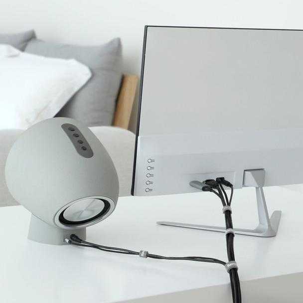 BASEUS taśma rzepowa organizer do kabli ACMGT-F0G 3 m szara