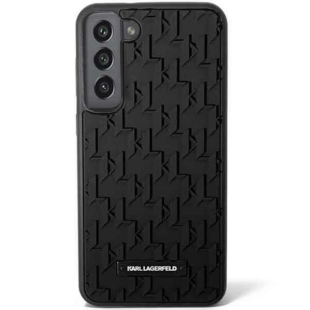 KARL LAGERFELD futerał do SAMSUNG S23 KLHCS23SRUPKLPK (Rubber Mono Logo Plate) czarny