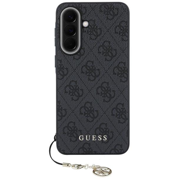 GUESS futerał do SAMSUNG Galaxy A37 GUHCSA37GF4GGR (PU 4G Classic Logo with Charm) czarny