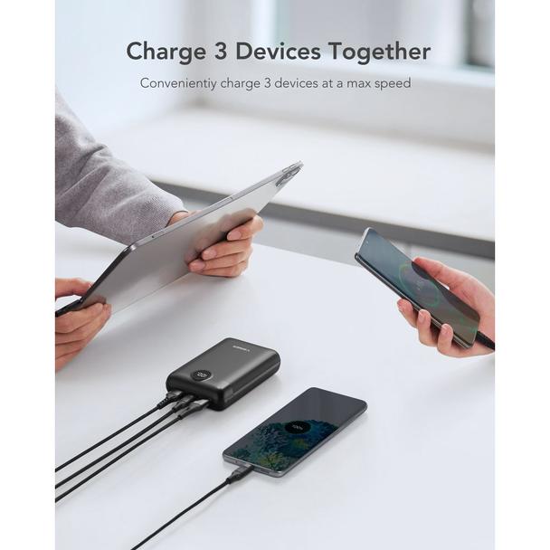 Powerbank Veger S20 (W2053) PD QC3.0 2A 22,5W 20000 mAh czarny 0INT