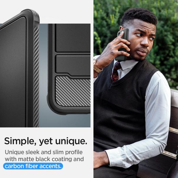 SPIGEN futerał RUGGED ARMOR do SAMSUNG S24 Plus matte black
