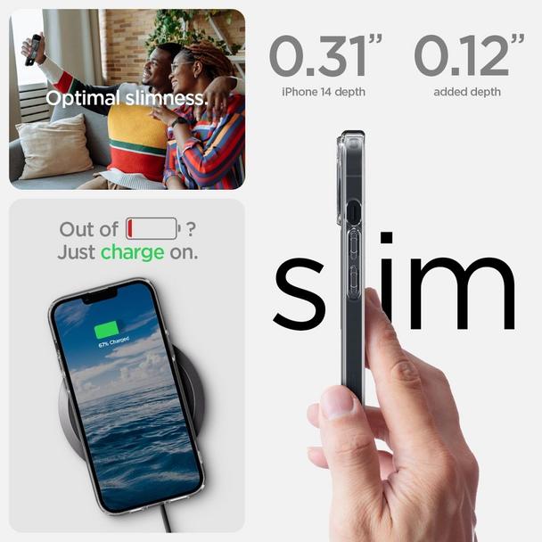 Futerał SPIGEN Ultra Hybrid Mag do IPHONE 14 white