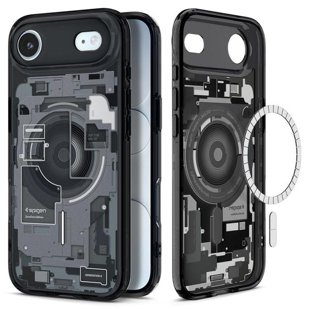 SPIGEN futerał ULTRA HYBRID MAG MAGSAFE IPHONE 17 AIR ZERO ONE BLACK
