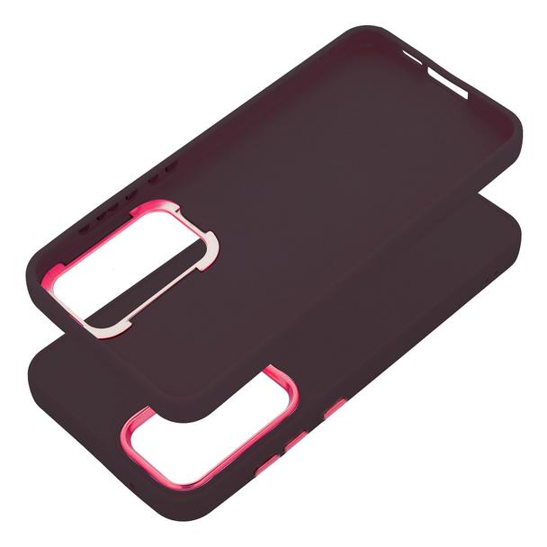 Futerał do Samsung A55 5G Frame fioletowy