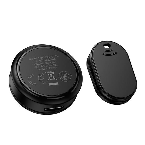 Mikrofon bezprzewodowy USB C Hoco L21 czarny