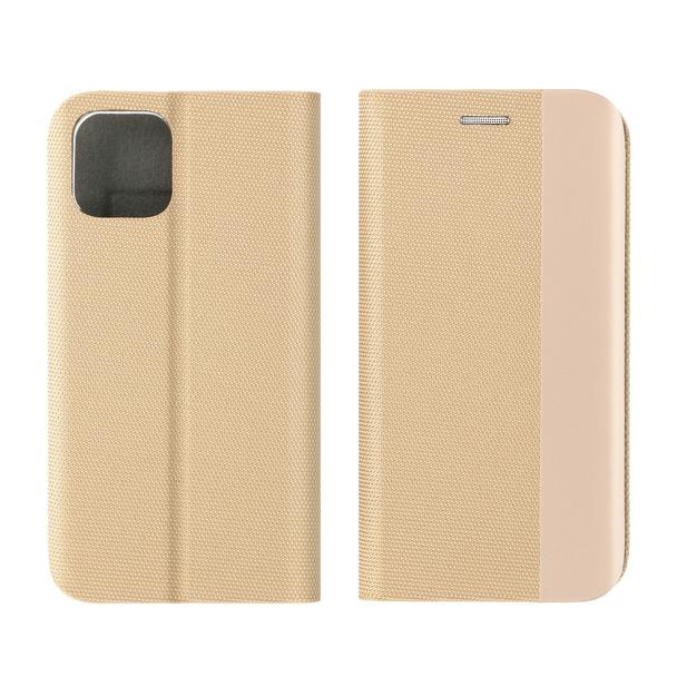 Etui z klapką na Huawei P30 LITE Sensitive Book złote