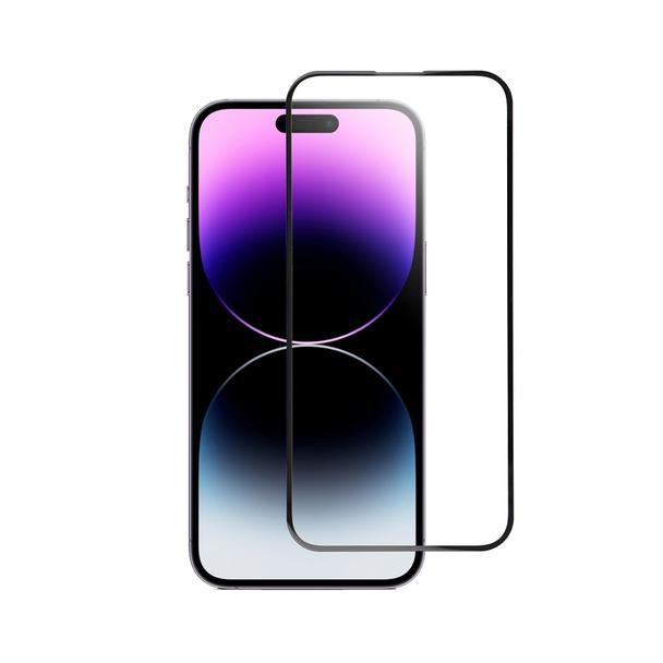 Szkło hartowane do iPhone 14 PRO MAX (full glue) Blue Star 5D czarne