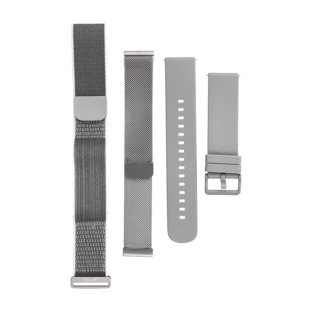 Inteligentny smart band z IP68, EKG, HR, HRV, BP, SPO2, Sleep & Strees monitor TITMO Loop I-110 srebrny 0INT