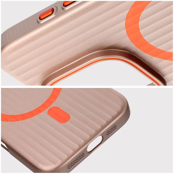 Futerał do iPhone 13 PRO MAX Simply zgodny z MagSafe tytanowy pustynny