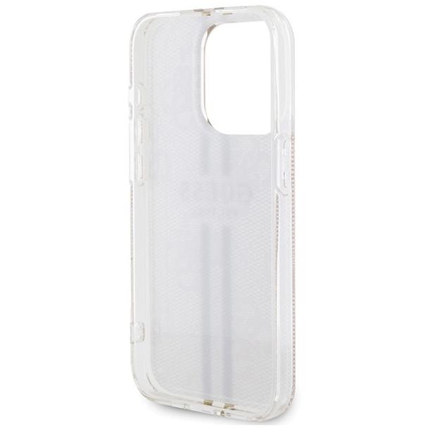 GUESS futerał do IPHONE 14 Pro Max GUHCP14XH4PSEGP (4G Gold  Stripe) różowy