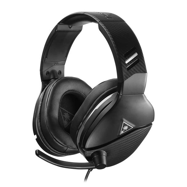 Słuchawki przewodowe nauszne Jack 3,5 mm z mikrofonem Turtle Beach Recon 200 czarne