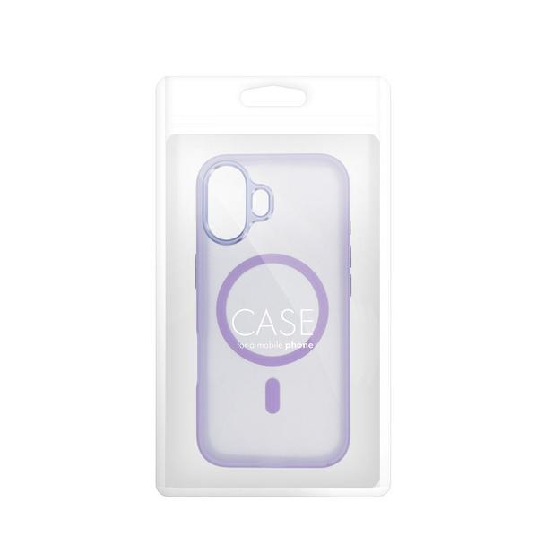 Futerał do iPhone 17 Flexline Mag Cover zgodny z MagSafe fioletowy
