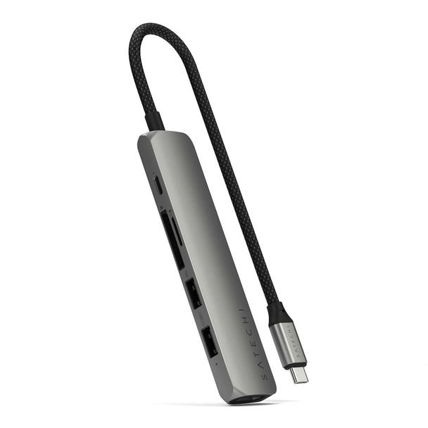 SATECHI adapter HUB 6w1 Typ C ST-P6SM szary