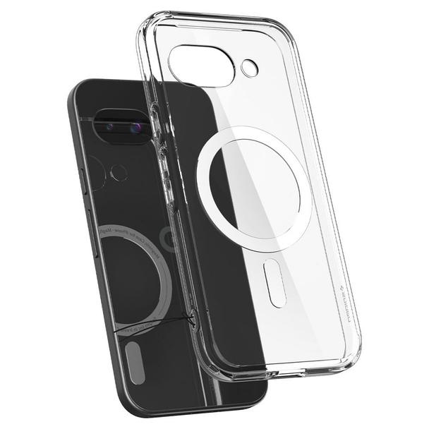 SPIGEN futerał ULTRA HYBRID MAG kompatybilny z MagSafe do GOOGLE PIXEL 9A clear/white