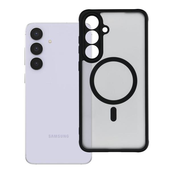 Futerał do Samsung S25 FE Full Matte Mag Cover zgodny z MagSafe czarny