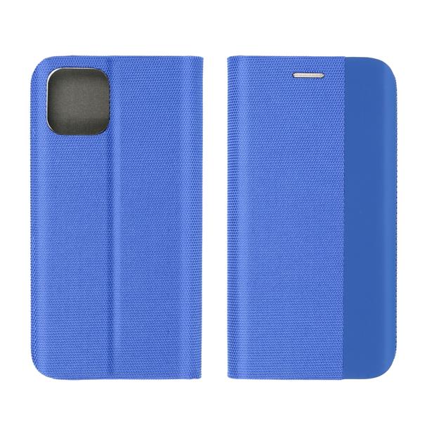 Etui z klapką na Samsung A17 Sensitive Book niebieskie