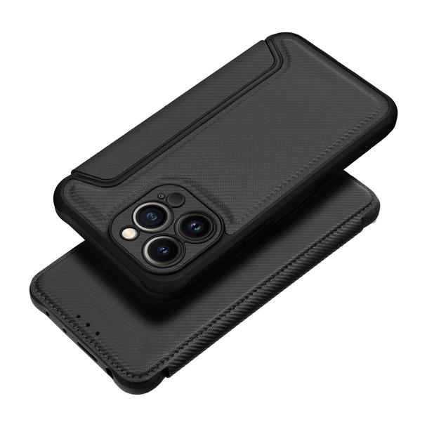 Etui z klapką na iPhone 17 PRO MAX Razor Book czarne
