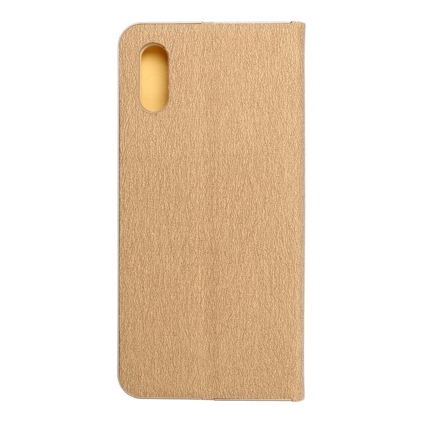 Etui z klapką na Xiaomi Redmi 9AT / Redmi 9A Luna Book Gold złote