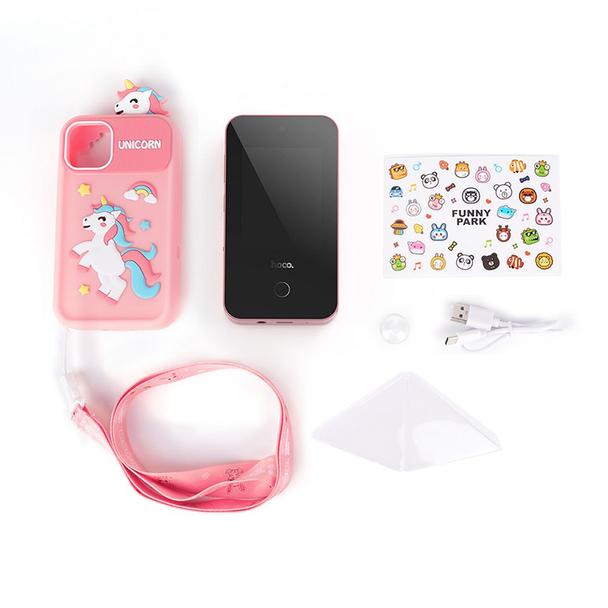 Telefon dla dzieci 2,8" Hoco Y103 różowy