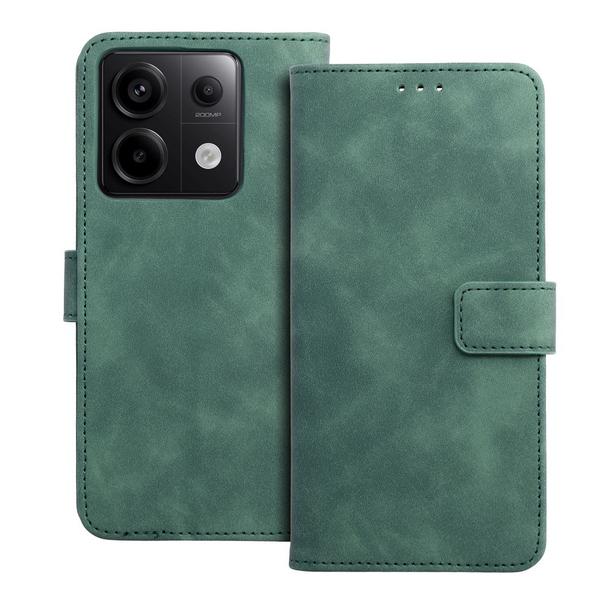 Etui z klapką na Xiaomi Redmi NOTE 13 PRO 5G Tender Book zielone