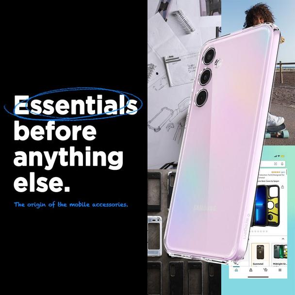 SPIGEN futerał ULTRA HYBRID do SAMSUNG A35 5G transparent